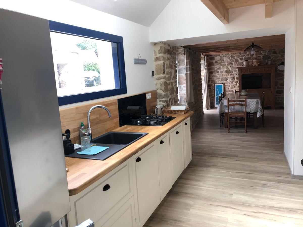 Charmante Petite Maison Rostiviec Bord De Mer Loperhet 외부 사진